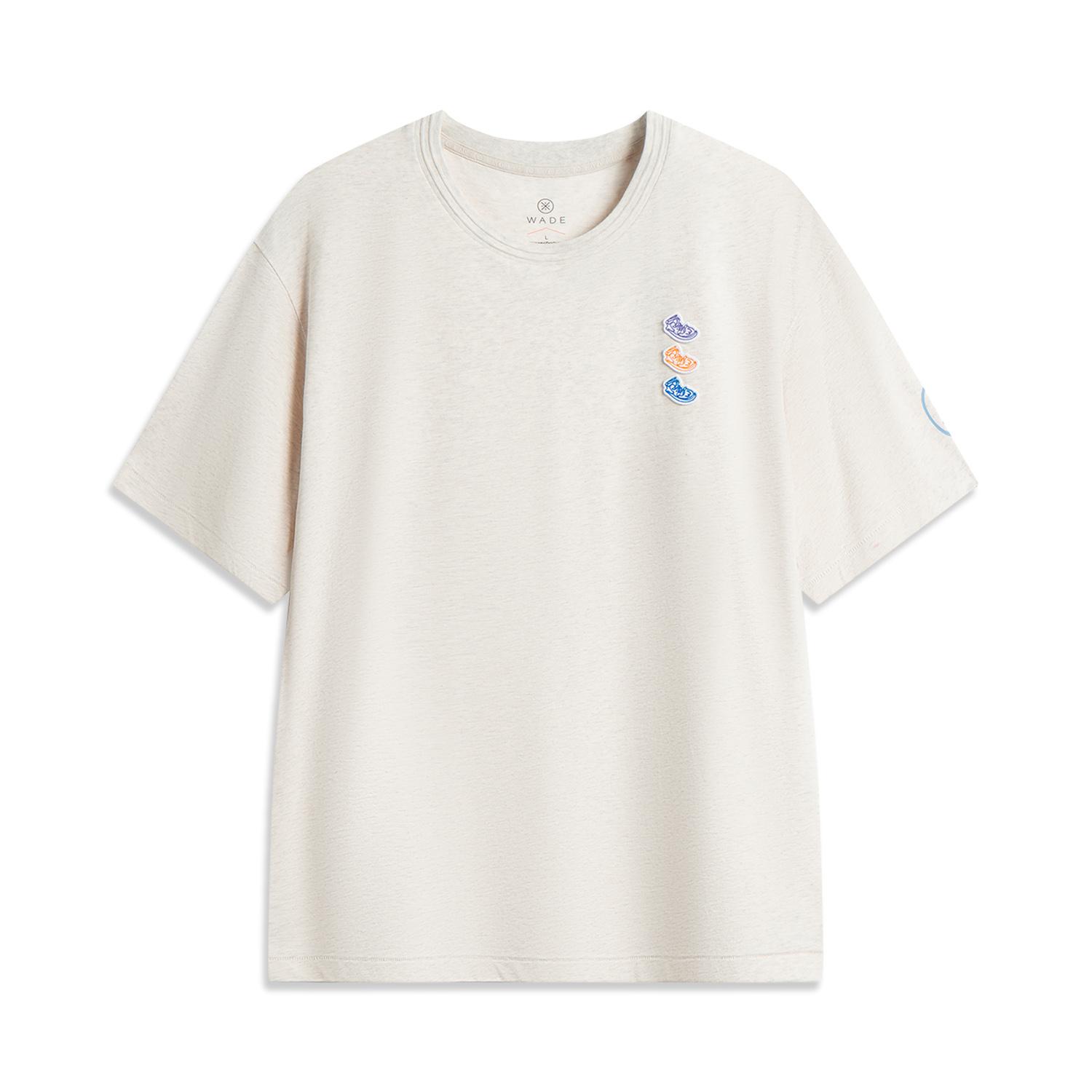 Li Ning Basketball Series Letter Print Breathable Versatile Loose Short Sleeve T-Shirt Men Tops Flower-Gray Tile-Gray AHSV083-3 S
Li Ning Basketball Series Letter Print Breathable Versatile Loose Short Sleeve T-Shirt Men Tops Flower-Gray Tile-Gray AHSV083-3 S