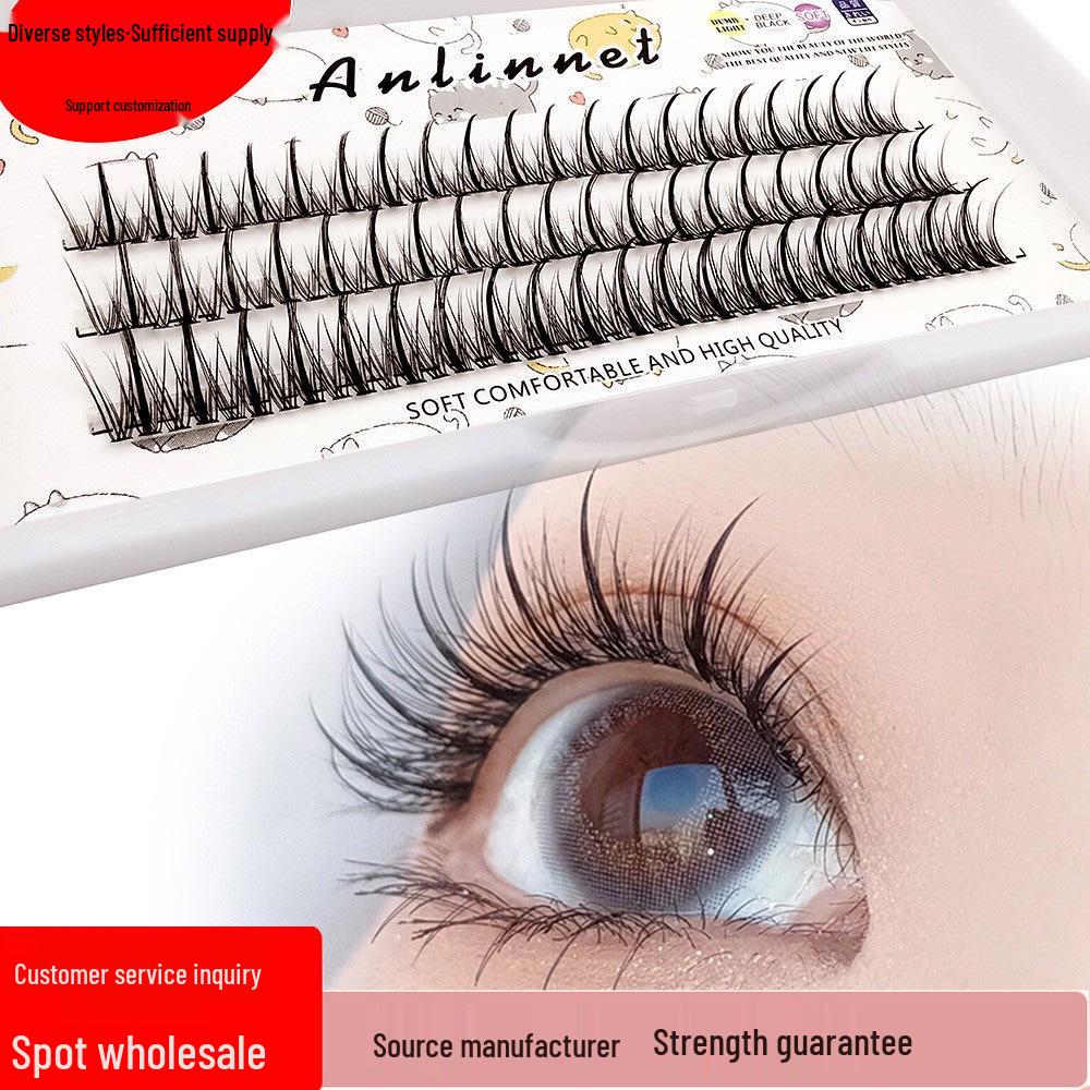 Anlina Intense Octopus False Eyelashes - Comic, Fairy, Fishtail, Segmented Clusters for Beginners
Anlina Intense Octopus False Eyelashes - Comic, Fairy, Fishtail, Segmented Clusters for Beginners
