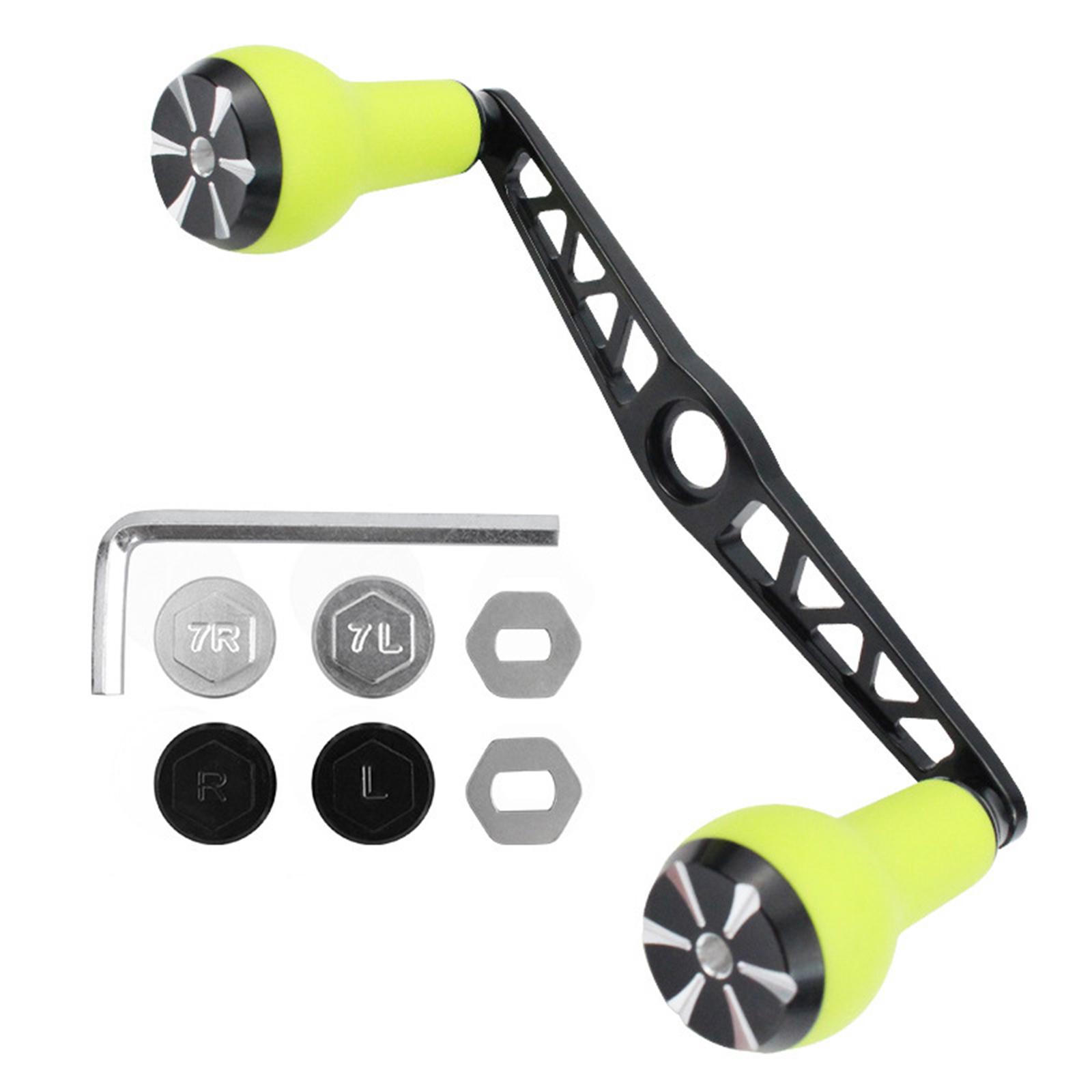 Fishings Reel Handle Baitcasting Fishings Reel Handle Aluminum Alloys Power Handle Knob Grip Replacement Assembly Part зелений
Fishings Reel Handle Baitcasting Fishings Reel Handle Aluminum Alloys Power Handle Knob Grip Replacement Assembly Part зелений