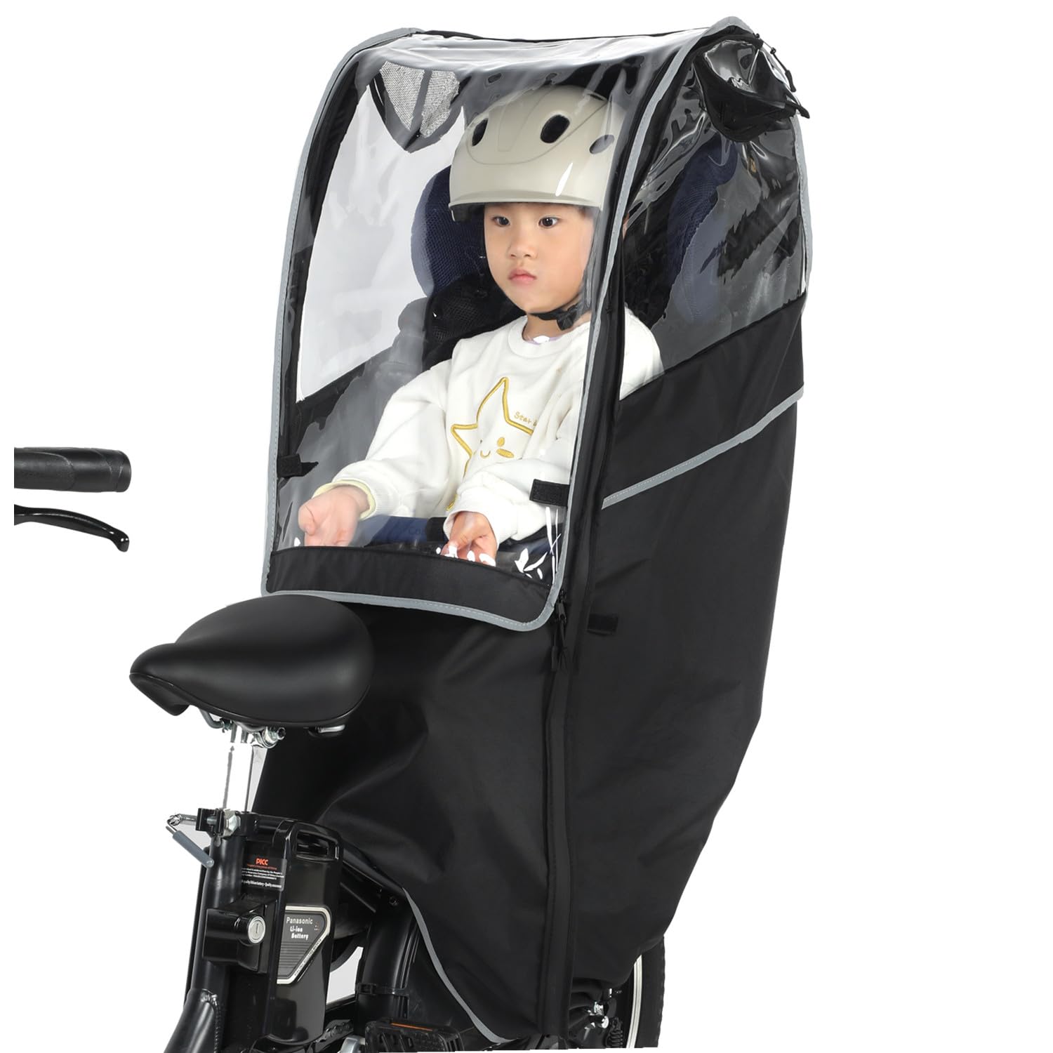 Велосипедное детское сиденье Convida Rain Child из толстого нейлона 600D, легко садиться, защита от холодной погоды и дождя, задний багажник, прочное, чёрный
Велосипедное детское сиденье Convida Rain Child из толстого нейлона 600D, легко садиться, защита от холодной погоды и дождя, задний багажник, прочное, чёрный