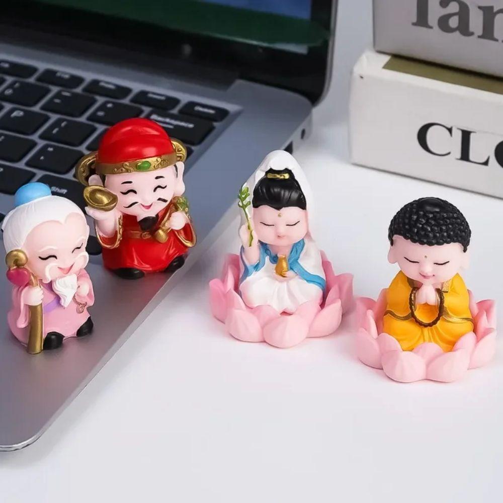 Симпатичные миниатюрные фигурки из смолы, статуя, народная декоративная скульптура, офисная домашняя книжная полка
Симпатичные миниатюрные фигурки из смолы, статуя, народная декоративная скульптура, офисная домашняя книжная полка