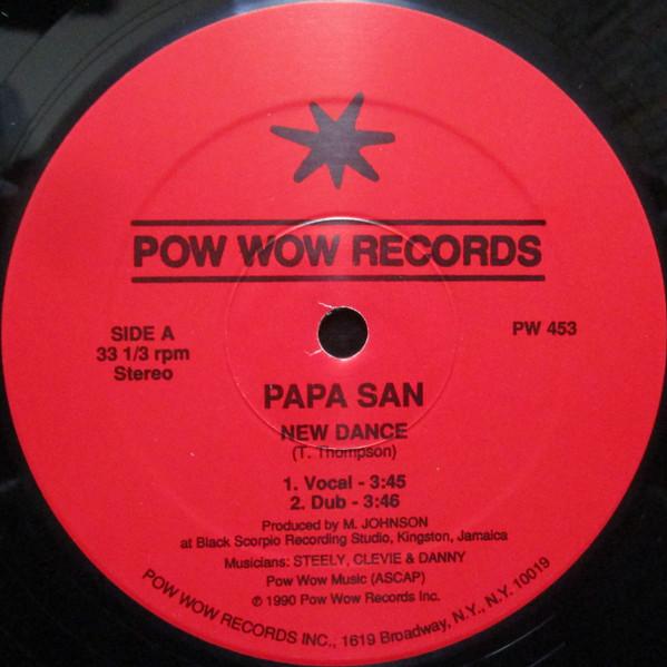 12inch Record PAPA SAN - New Dance PW453 Pow Wow Records 1990 US Reggae, Ska & Dub Used
12inch Record PAPA SAN - New Dance PW453 Pow Wow Records 1990 US Reggae, Ska & Dub Used