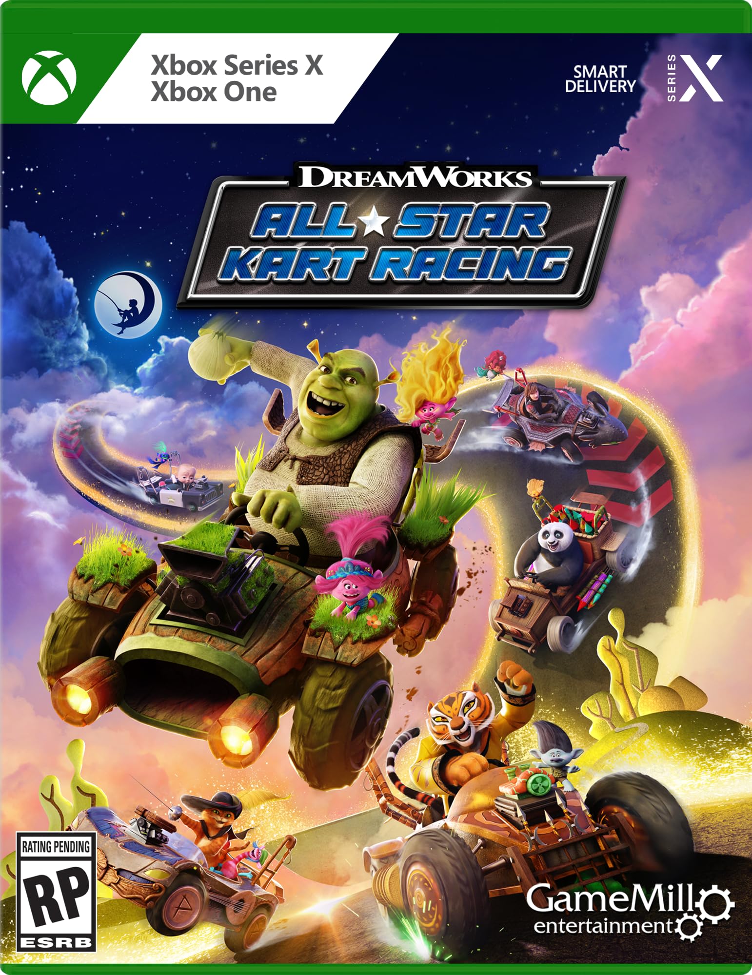 DreamWorks Kart Racing North Xbox One Xbox Series X All-Star (Import version America) &
DreamWorks Kart Racing North Xbox One Xbox Series X All-Star (Import version America) &