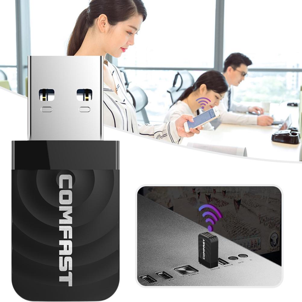 USB3.0 Wireless WiFi Adapter Dual Band WiFi Dongle Built In Antenna Mini Wireless Network Adapter чорний
USB3.0 Wireless WiFi Adapter Dual Band WiFi Dongle Built In Antenna Mini Wireless Network Adapter чорний