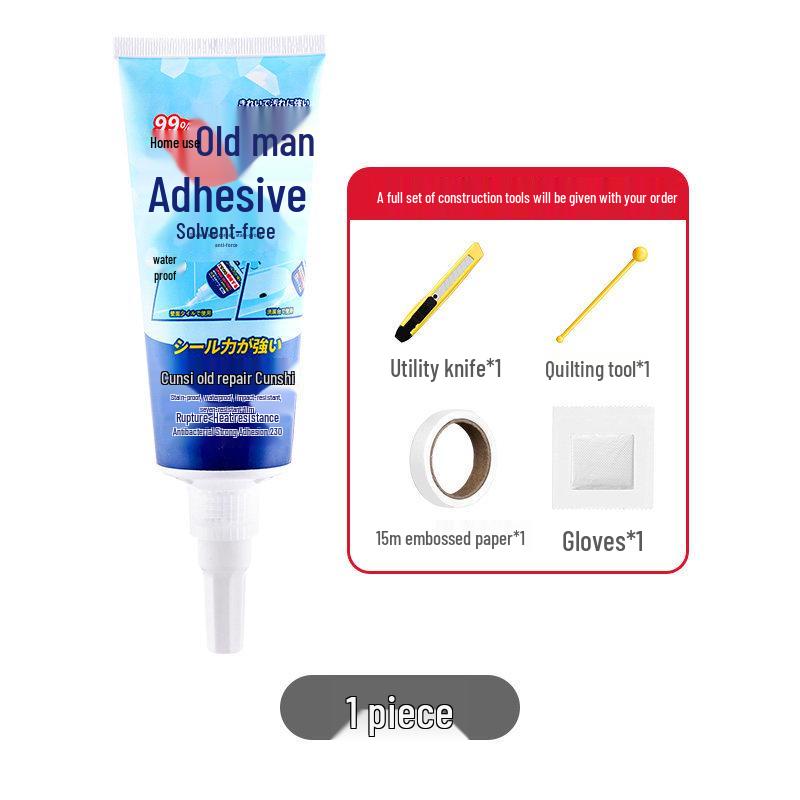 Japanese Hand-Squeeze Kitchen Sink Sealant Tube – Waterproof & Moldproof for Tile Gaps
Japanese Hand-Squeeze Kitchen Sink Sealant Tube – Waterproof & Moldproof for Tile Gaps