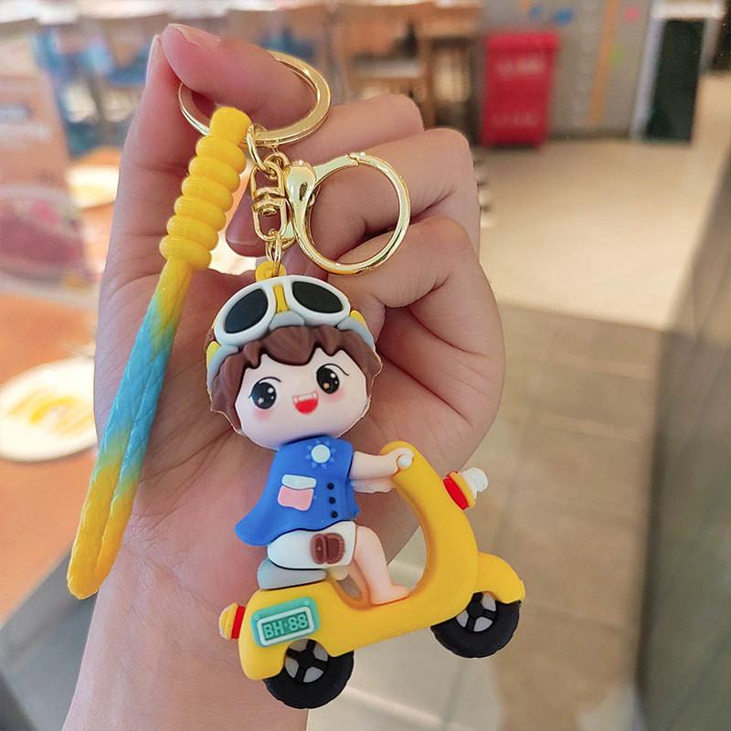 Couple Tram Rabbit Keychain Bag Pendant Accessories Toy Gift Material Silicone Yellow Boy
Couple Tram Rabbit Keychain Bag Pendant Accessories Toy Gift Material Silicone Yellow Boy