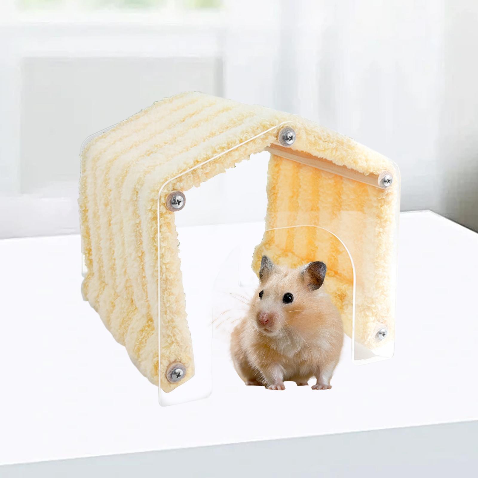 Guinea Pig Hideout Small Animal Hide Shelter Detachable Acrylic Bottomless Cozy and Warm Fleece Hideaway Hamster Tunnel Tube жовтий
Guinea Pig Hideout Small Animal Hide Shelter Detachable Acrylic Bottomless Cozy and Warm Fleece Hideaway Hamster Tunnel Tube жовтий