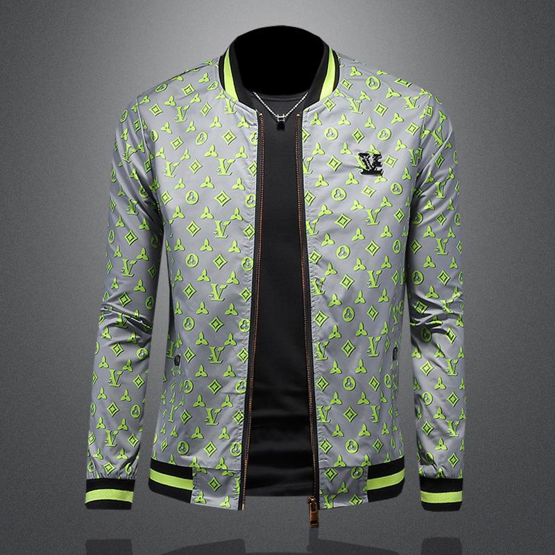 Spring and Autumn New Stand-Up Collar Jacket Men s European Station Fashion Trend Printed Slim-fit Versatile Casual Jacket JK9048 5XL зелений
Spring and Autumn New Stand-Up Collar Jacket Men s European Station Fashion Trend Printed Slim-fit Versatile Casual Jacket JK9048 5XL зелений