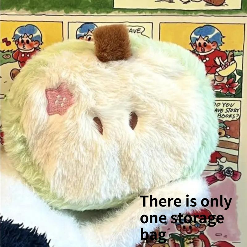 Cartoon Plush Coin Purse Portable Small Storage Bag Mini Card Holder for Daily Change and Small Items Organizer світло-зелений колір
Cartoon Plush Coin Purse Portable Small Storage Bag Mini Card Holder for Daily Change and Small Items Organizer світло-зелений колір