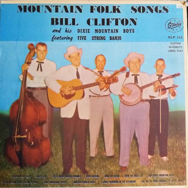 LP Record BILL CLIFTON & HIS DIXIE MOUNTAIN B - Mountain Folk Songs SLP111 Starday Records 1960 US Folk Used
LP Record BILL CLIFTON & HIS DIXIE MOUNTAIN B - Mountain Folk Songs SLP111 Starday Records 1960 US Folk Used