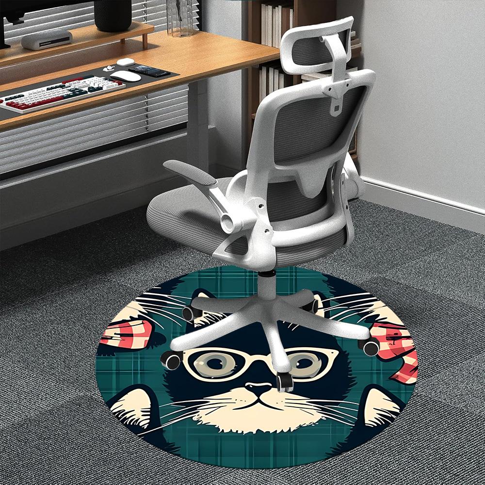 1PC Glasses Whiskers Office Round Area Rug, Indoor Mat Suitable ForOffice, Under Office Chairs Bedroom Living Room Home Decor, Room Deco f045 80cm by 80cm
1PC Glasses Whiskers Office Round Area Rug, Indoor Mat Suitable ForOffice, Under Office Chairs Bedroom Living Room Home Decor, Room Deco f045 80cm by 80cm