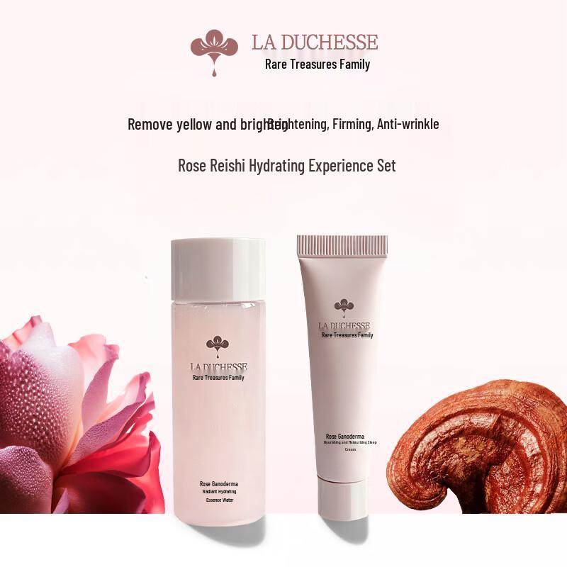 LA DUCHESSE Rose Ganoderma Skincare Set
LA DUCHESSE Rose Ganoderma Skincare Set