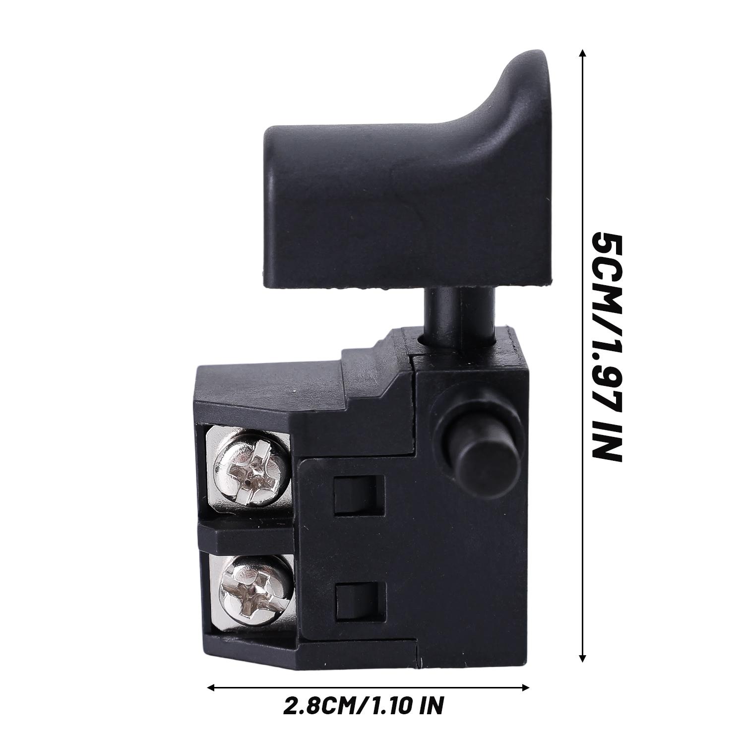Speed Regulating Switch Marble Stone Machine Lock-Free Dust-proof Switch Electric Drill Planer Circular Saw Power Trigger Lock 1PC чорний
Speed Regulating Switch Marble Stone Machine Lock-Free Dust-proof Switch Electric Drill Planer Circular Saw Power Trigger Lock 1PC чорний