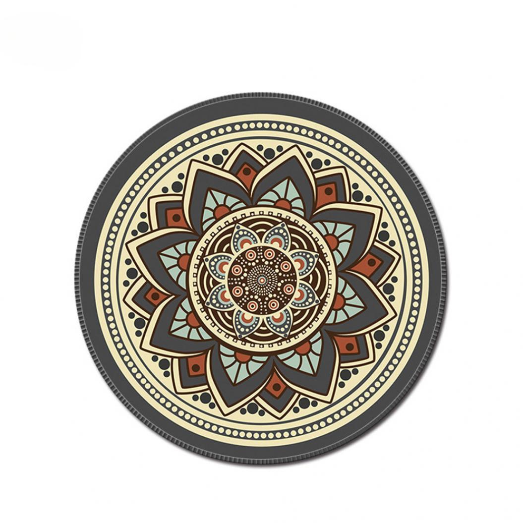 1шт винтажный богемный круглый коврик для мыши компьютерный 3D игровой противоскользящий коврик для мыши
1шт винтажный богемный круглый коврик для мыши компьютерный 3D игровой противоскользящий коврик для мыши