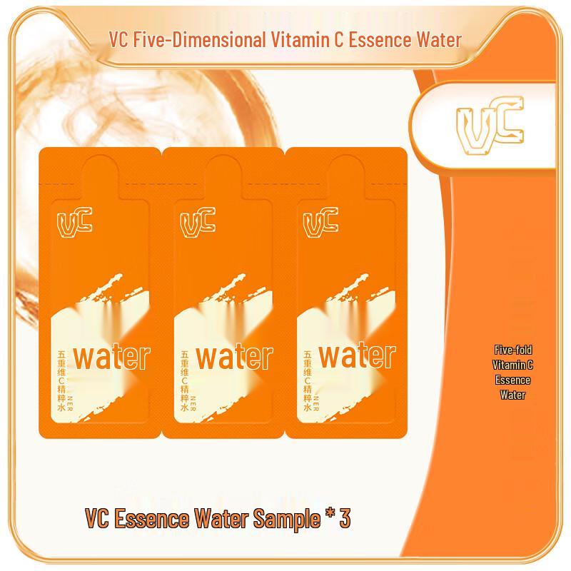 VC 5-in-1 Vitamin C Essence Water - 3x1ml Samples
VC 5-in-1 Vitamin C Essence Water - 3x1ml Samples