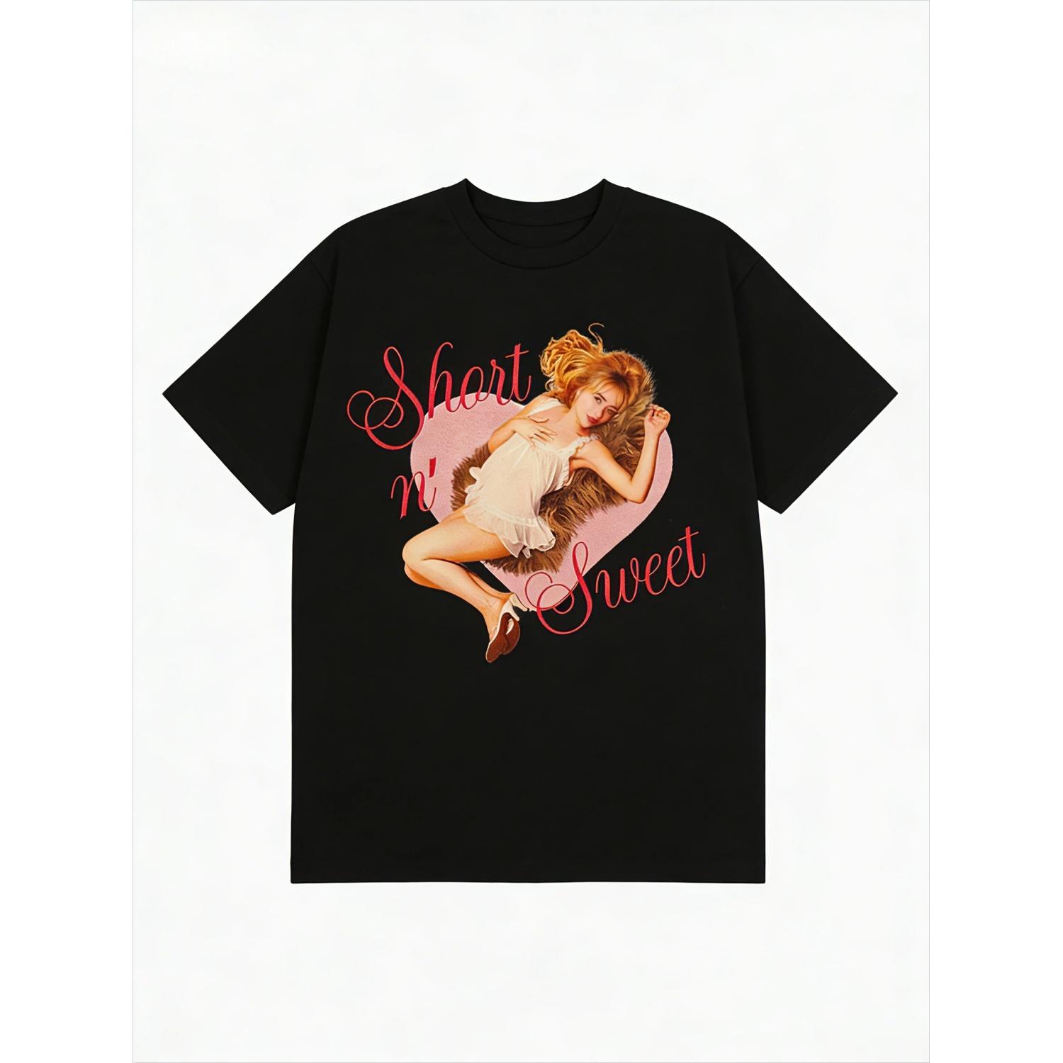 2026 Spring_Summer Sabrina Carpenter Album Short Sweet T-Shirt Comfortable Trendy Summer Style S разноцветный
2026 Spring_Summer Sabrina Carpenter Album Short Sweet T-Shirt Comfortable Trendy Summer Style S разноцветный