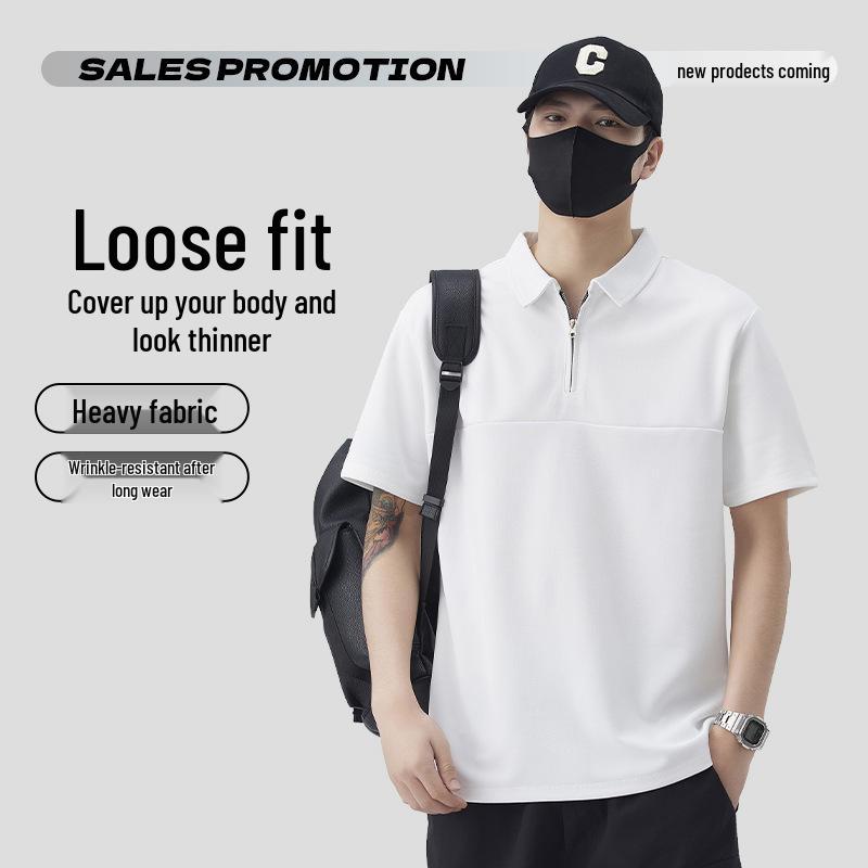 Men s 2025 Versatile Half-Zip Short Sleeve Polo - Casual Solid Color Lapel Shirt 3XL хакі
Men s 2025 Versatile Half-Zip Short Sleeve Polo - Casual Solid Color Lapel Shirt 3XL хакі
