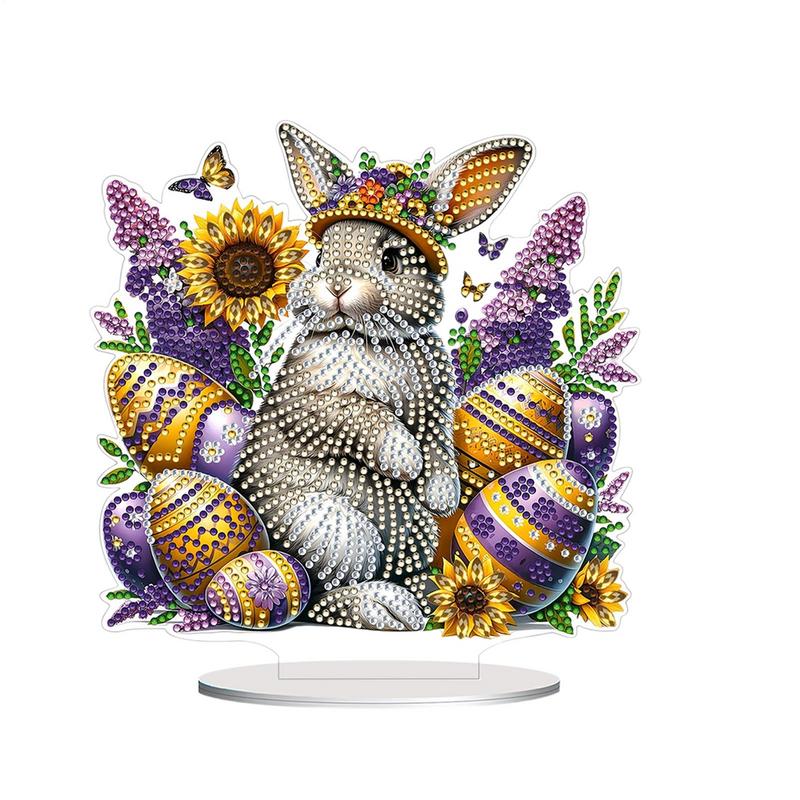 Tabletop Painting Easter Bunny Crystal Painting Art Rhinestone Desk Placement Ornament Double Sided Stand Up Gem Painting Craft China Mainland
Tabletop Painting Easter Bunny Crystal Painting Art Rhinestone Desk Placement Ornament Double Sided Stand Up Gem Painting Craft China Mainland