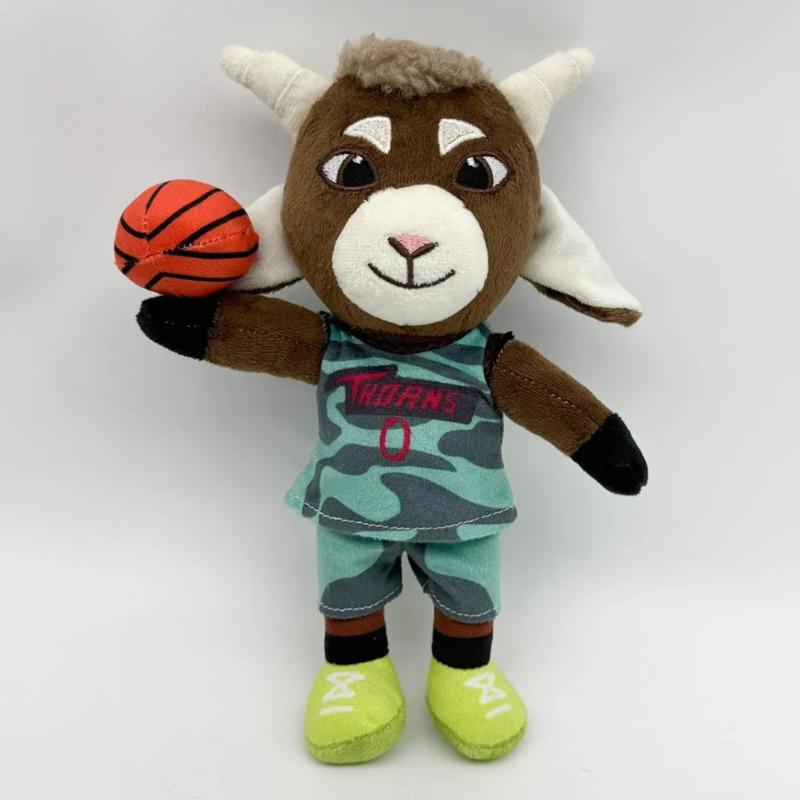 New Goat Basketball Interesting Plush Toy 24cm Multiple Styles Soft Ornament Giving Gifts To Children Cute And Novel Brown Dolls
New Goat Basketball Interesting Plush Toy 24cm Multiple Styles Soft Ornament Giving Gifts To Children Cute And Novel Brown Dolls