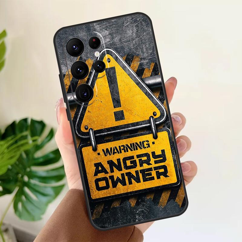 Warning Angry Danger Owner Soft Case For Samsung Galaxy S25 S24 S23 S22 S21 Ultra S9 S10 Plus S23 FE S24 FE Phone Cover Galaxy S23 FE
Warning Angry Danger Owner Soft Case For Samsung Galaxy S25 S24 S23 S22 S21 Ultra S9 S10 Plus S23 FE S24 FE Phone Cover Galaxy S23 FE