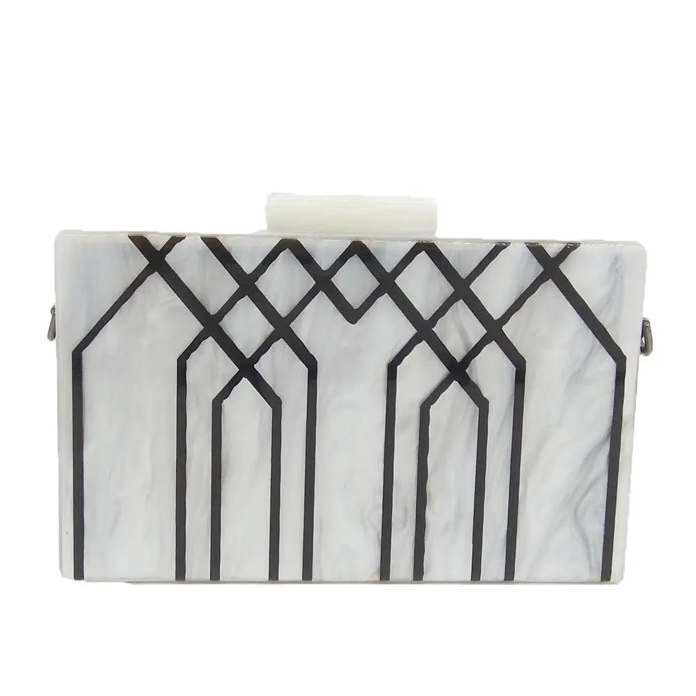 Boutique De FGG Acrylic Box Clutch Evening Handbags for Women Fashion Day Clutches Shoulder Crossbody Bag Formal Evening Bags Fit For Iphone 13pro
Boutique De FGG Acrylic Box Clutch Evening Handbags for Women Fashion Day Clutches Shoulder Crossbody Bag Formal Evening Bags Fit For Iphone 13pro