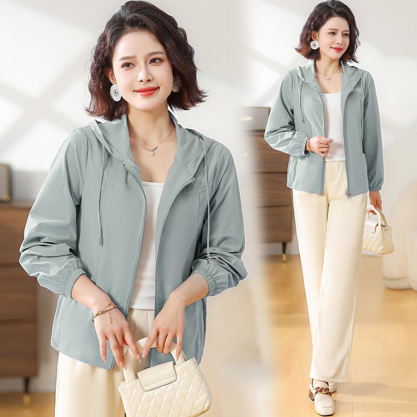Stylish 2026 Hooded Sun Protection Jacket for Mom - Loose, Casual, Single-Layer Spring Wear for Middle-Aged and Elderly 5XL (150-165 jin)
Stylish 2026 Hooded Sun Protection Jacket for Mom - Loose, Casual, Single-Layer Spring Wear for Middle-Aged and Elderly 5XL (150-165 jin)