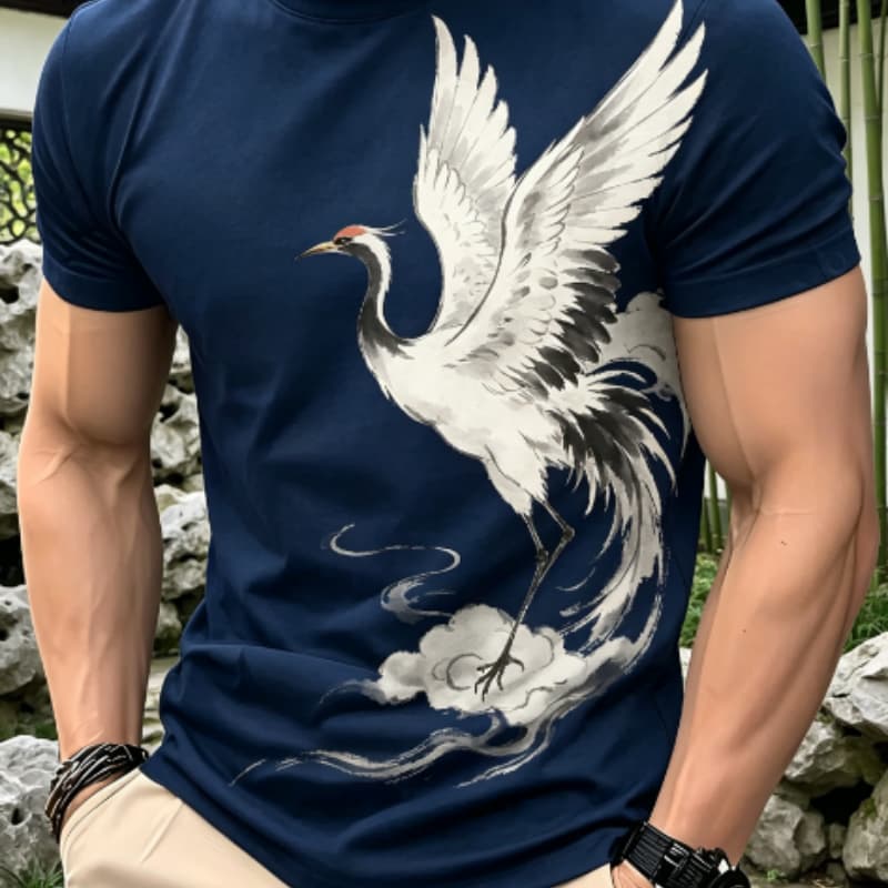 Men s fashion 3D printed men s T-shirt round neck short sleeve, trendy street wear S
Men s fashion 3D printed men s T-shirt round neck short sleeve, trendy street wear S