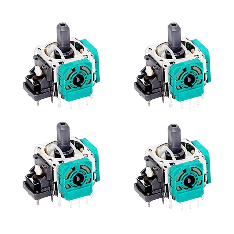 YONGDING Nintendo Switch PROProCon Repair Kit pro con stick replacement modified variable resistor 4 replacement joysticks Compatible with PS4
YONGDING Nintendo Switch PROProCon Repair Kit pro con stick replacement modified variable resistor 4 replacement joysticks Compatible with PS4