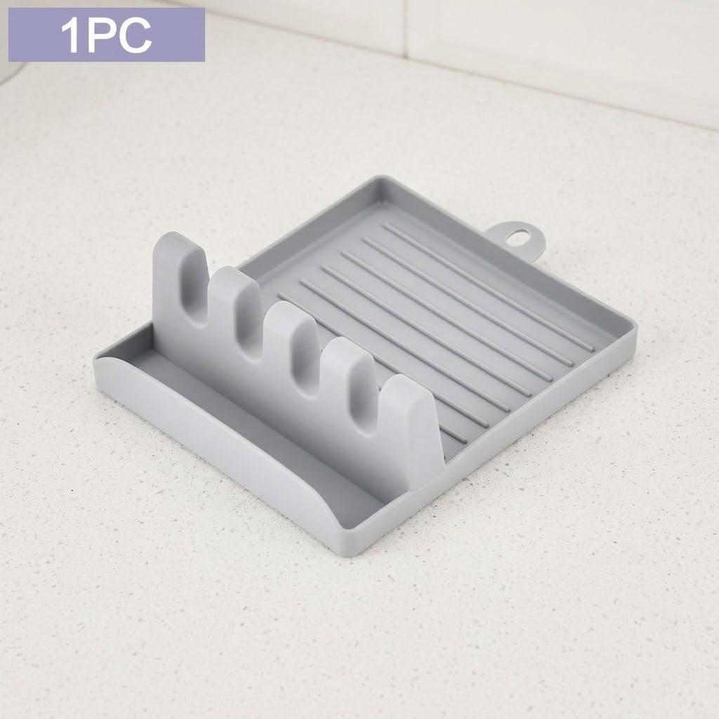 Kitchen Organizer Utensil Holder Lid Cover Spoon Rest Spatula Rack Pots Pans Cutting Board Storage Stand сірий
Kitchen Organizer Utensil Holder Lid Cover Spoon Rest Spatula Rack Pots Pans Cutting Board Storage Stand сірий