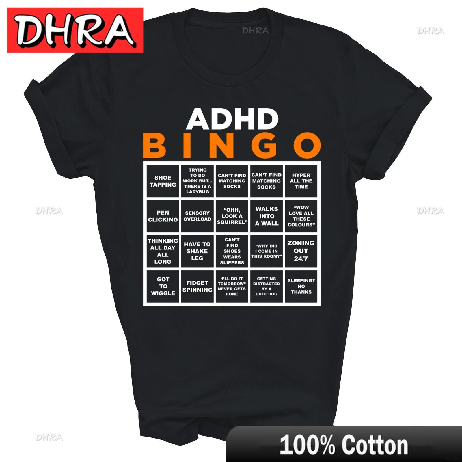 World Unisextal Health Awareness Day Adhd Bingo Unisex Shirt Gift Women Tee Soft Casual Urban Harajuku Graphic Street Fashion 4XL
World Unisextal Health Awareness Day Adhd Bingo Unisex Shirt Gift Women Tee Soft Casual Urban Harajuku Graphic Street Fashion 4XL