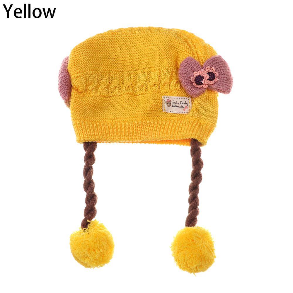 Elastic Cartoon Lovely Soft Comfortable Furry Balls Hat Beanie Cap Thick Warm Wig Braid Knit Hat жовтий
Elastic Cartoon Lovely Soft Comfortable Furry Balls Hat Beanie Cap Thick Warm Wig Braid Knit Hat жовтий