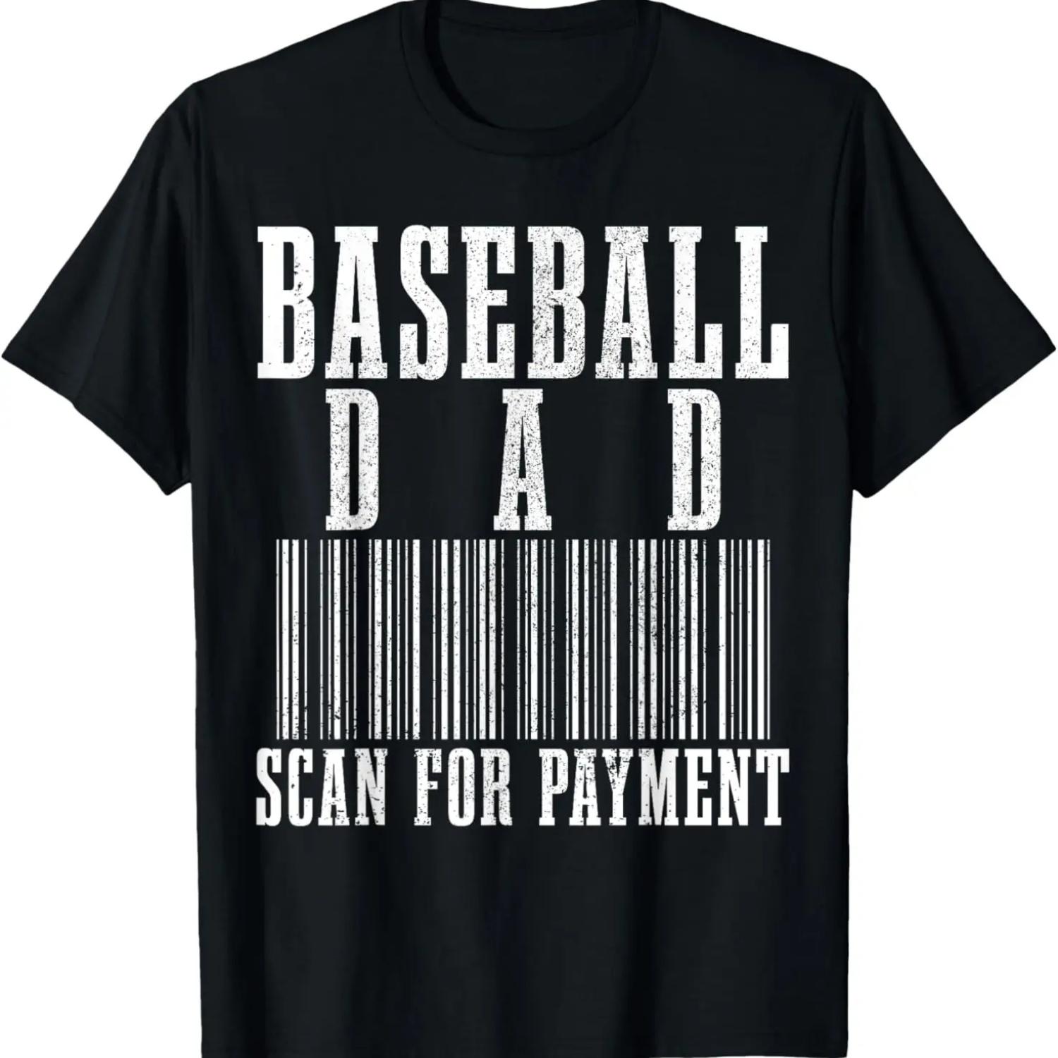 Baseball Dad Scan For Payment Funny Barcode Father s Day T-Shirt XXXXXL чёрный
Baseball Dad Scan For Payment Funny Barcode Father s Day T-Shirt XXXXXL чёрный