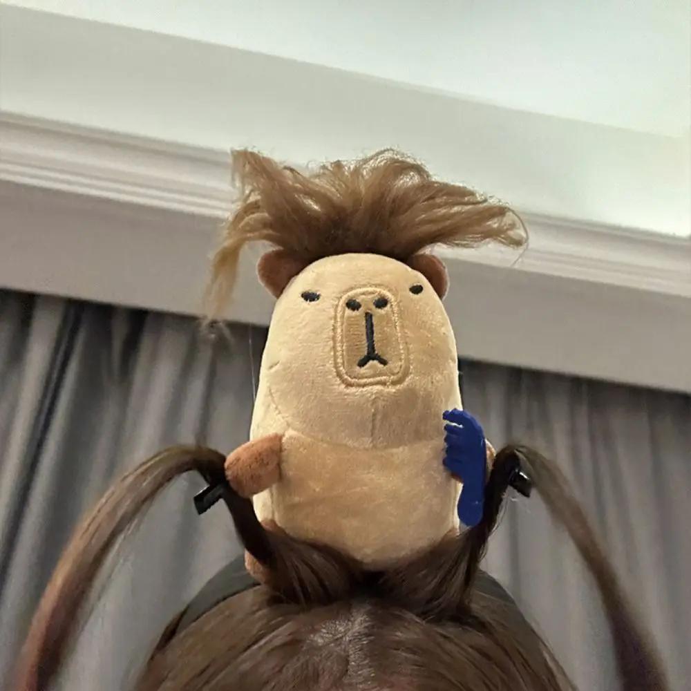Hairstyle Fixing Tool Capybara Hair Band Headdress Hair Headband Taking Photos Wash Face Headwear Ornament Washing Face коричневый
Hairstyle Fixing Tool Capybara Hair Band Headdress Hair Headband Taking Photos Wash Face Headwear Ornament Washing Face коричневый