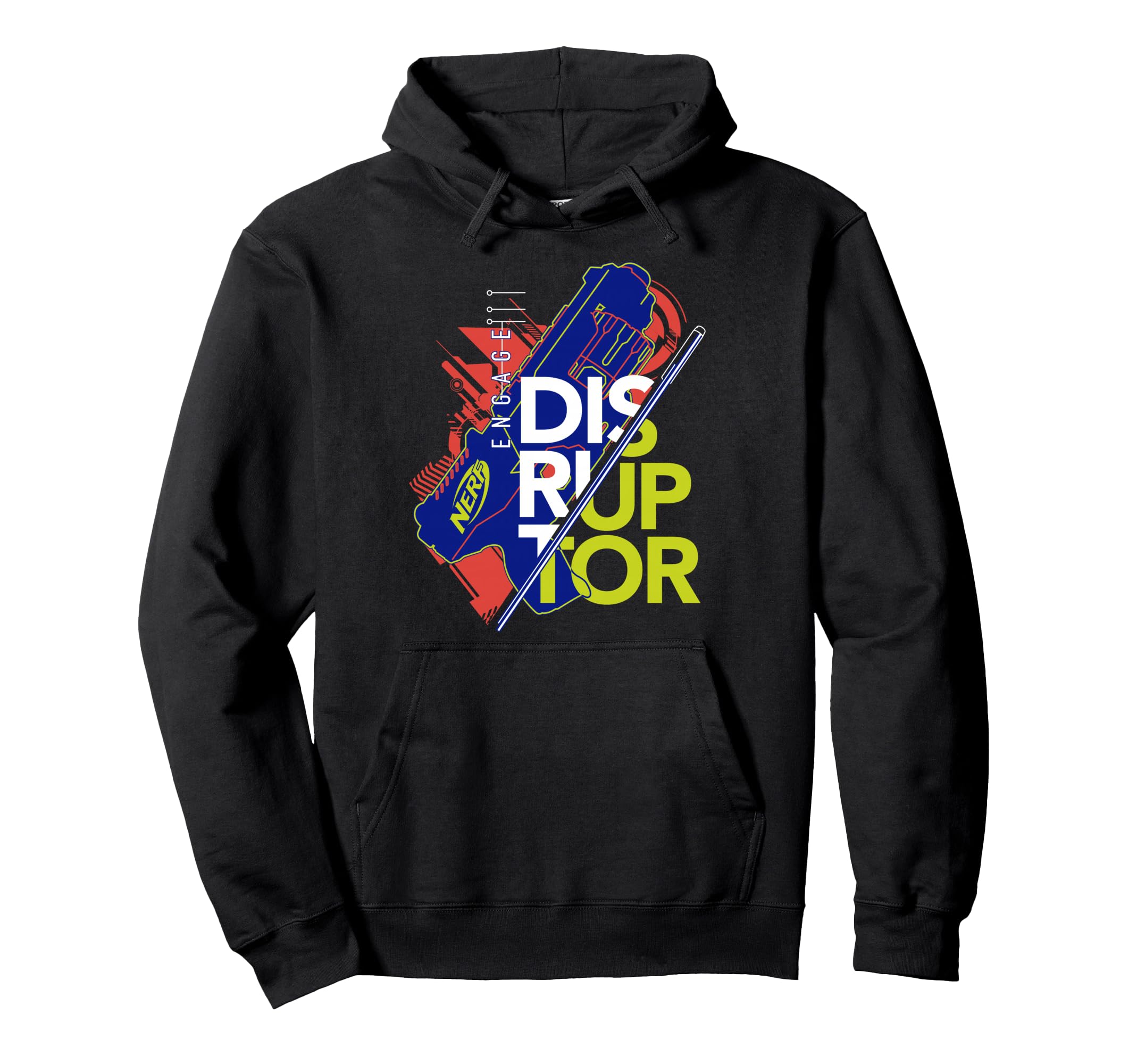 Nerf Engage Disruptor Retro Vintage Text Stack Hoodie
Nerf Engage Disruptor Retro Vintage Text Stack Hoodie