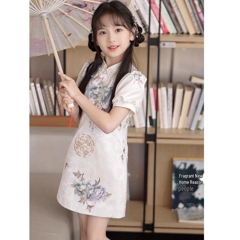 Girls Embroidered New Chinese Style Princess Dress 120
Girls Embroidered New Chinese Style Princess Dress 120