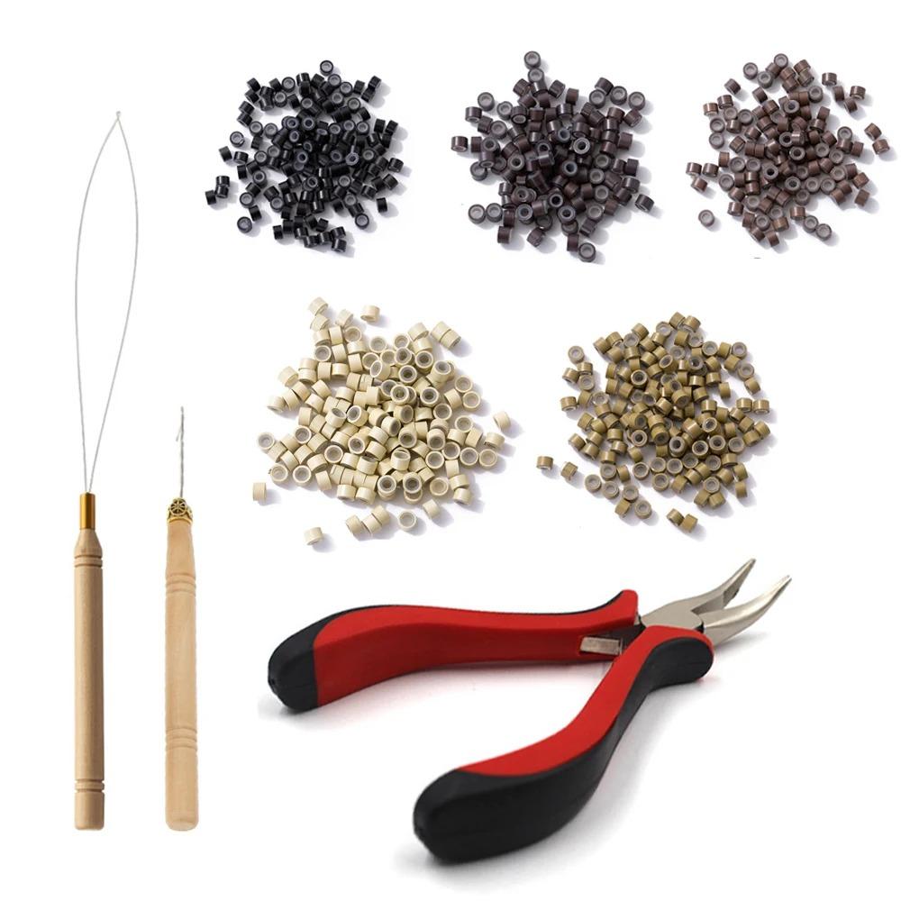 Pulling Needle Hair Extensions Tools Kit Hook Needle Micro Beads Plier for Hair Extensions темно-сірий колір
Pulling Needle Hair Extensions Tools Kit Hook Needle Micro Beads Plier for Hair Extensions темно-сірий колір
