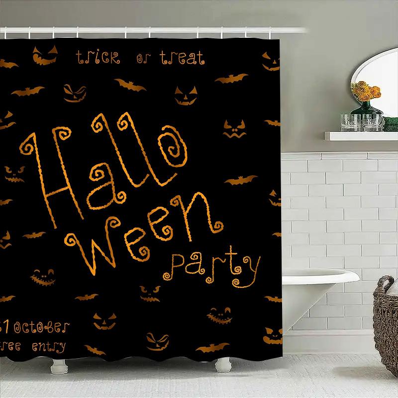 Tuniu Halloween Bat Shower Curtain Spooky Cute Black Bats Print For Kids Girls Bedroom Bathroom Decor W60H190(CM)-1 Pcs
Tuniu Halloween Bat Shower Curtain Spooky Cute Black Bats Print For Kids Girls Bedroom Bathroom Decor W60H190(CM)-1 Pcs