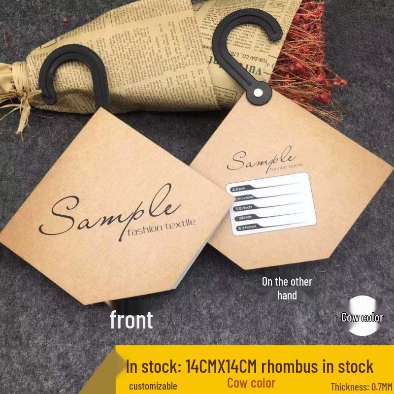Universal White Fabric Hanging Tag with Card Clip Default
Universal White Fabric Hanging Tag with Card Clip Default