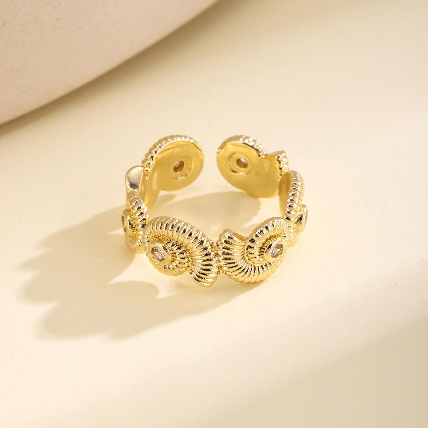Nidin New Trendy Bohemia Style Snail Shape Open Ring Adjustable Vintage Texture Statement For Women Summer Beach Jewelry Gifts resizable золотой
Nidin New Trendy Bohemia Style Snail Shape Open Ring Adjustable Vintage Texture Statement For Women Summer Beach Jewelry Gifts resizable золотой