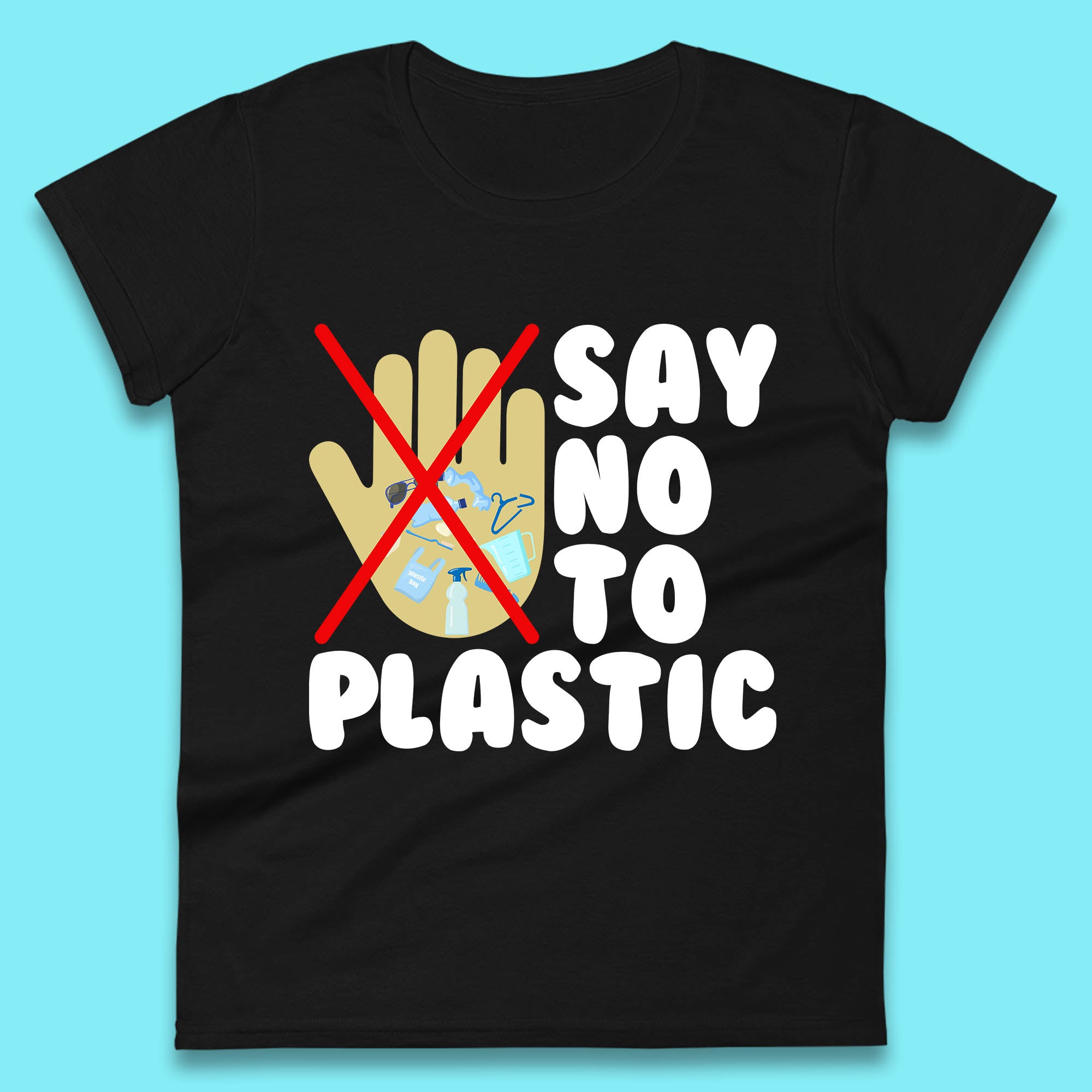 Say No To Plastic Earth Day Plastic Free Life Help Ocean Pollution Recycle Environmental Womens Tee T Shirt Mens Tops Unisex Top 3XL
Say No To Plastic Earth Day Plastic Free Life Help Ocean Pollution Recycle Environmental Womens Tee T Shirt Mens Tops Unisex Top 3XL