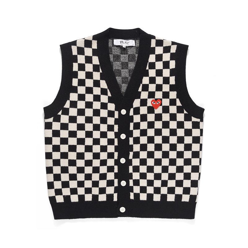 HEYPLAY Unisex V-Neck Heart Cardigan Vest Small
HEYPLAY Unisex V-Neck Heart Cardigan Vest Small