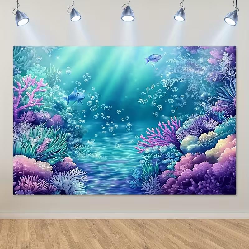 2D Underwater Sea Life Backdrop with Bubbles and Sunbeams 47.2x31.5inch/120*80cm
2D Underwater Sea Life Backdrop with Bubbles and Sunbeams 47.2x31.5inch/120*80cm