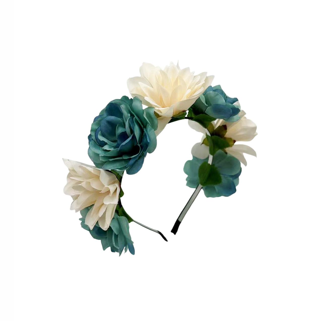 Spring and summer simulated flower hairpin headband, fairy smiling plum wreath, travel photo photo, beach headdress
Spring and summer simulated flower hairpin headband, fairy smiling plum wreath, travel photo photo, beach headdress