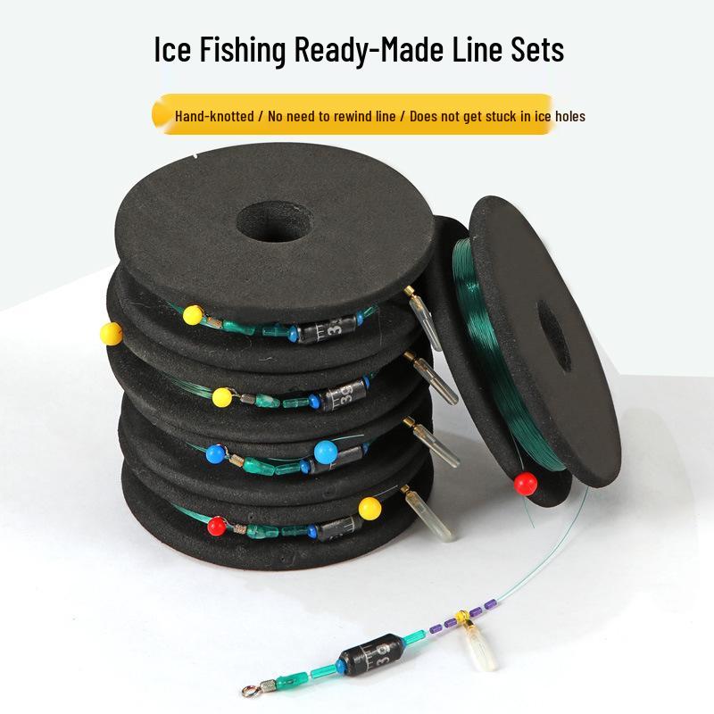 Ice Fishing Sliding Float Main Line for Winter Raft, Rock, and Grass Hole Fishing 1.0#
Ice Fishing Sliding Float Main Line for Winter Raft, Rock, and Grass Hole Fishing 1.0#