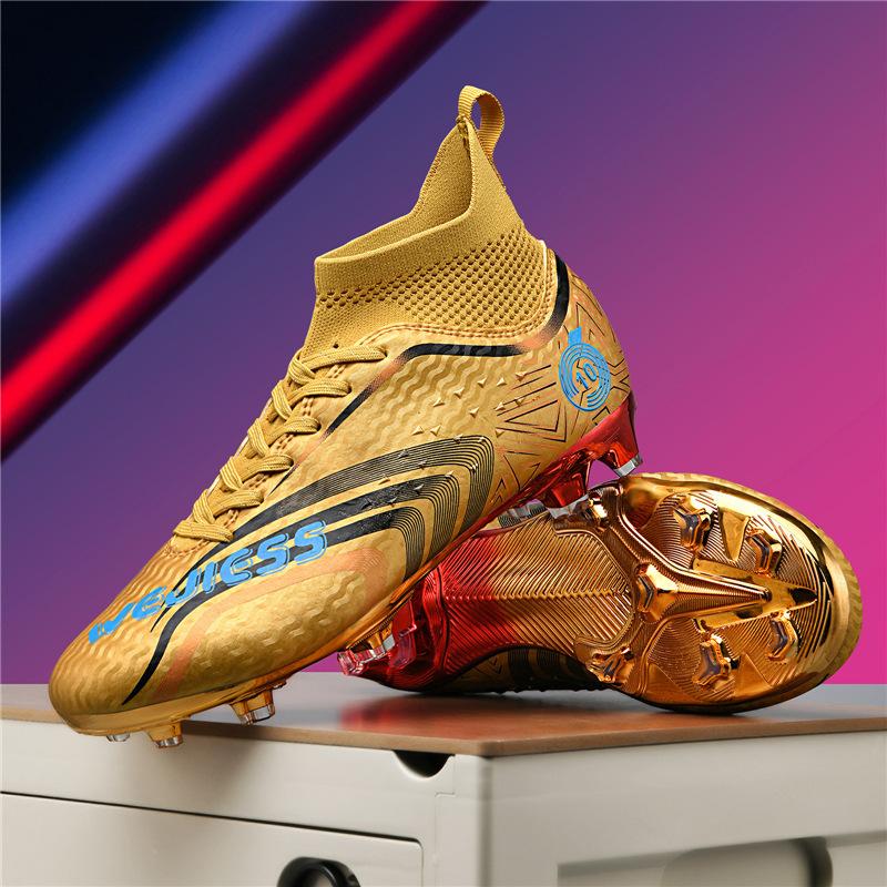 Футбольные бутсы с позолотой World Cup Thorn 15 для мальчиков и подростков AG spikes, тренировочные кроссовки для газона, спортивная обувь 33
Футбольные бутсы с позолотой World Cup Thorn 15 для мальчиков и подростков AG spikes, тренировочные кроссовки для газона, спортивная обувь 33