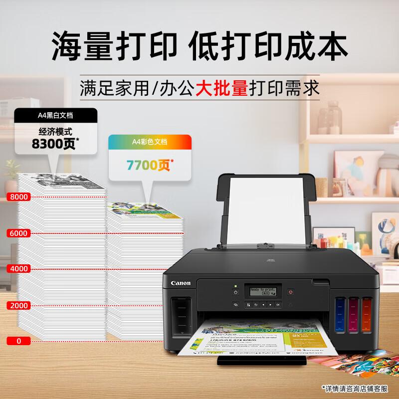Canon G5080 Wireless Color Ink Tank Printer with Auto Duplex CN plug (adapter included)
Canon G5080 Wireless Color Ink Tank Printer with Auto Duplex CN plug (adapter included)