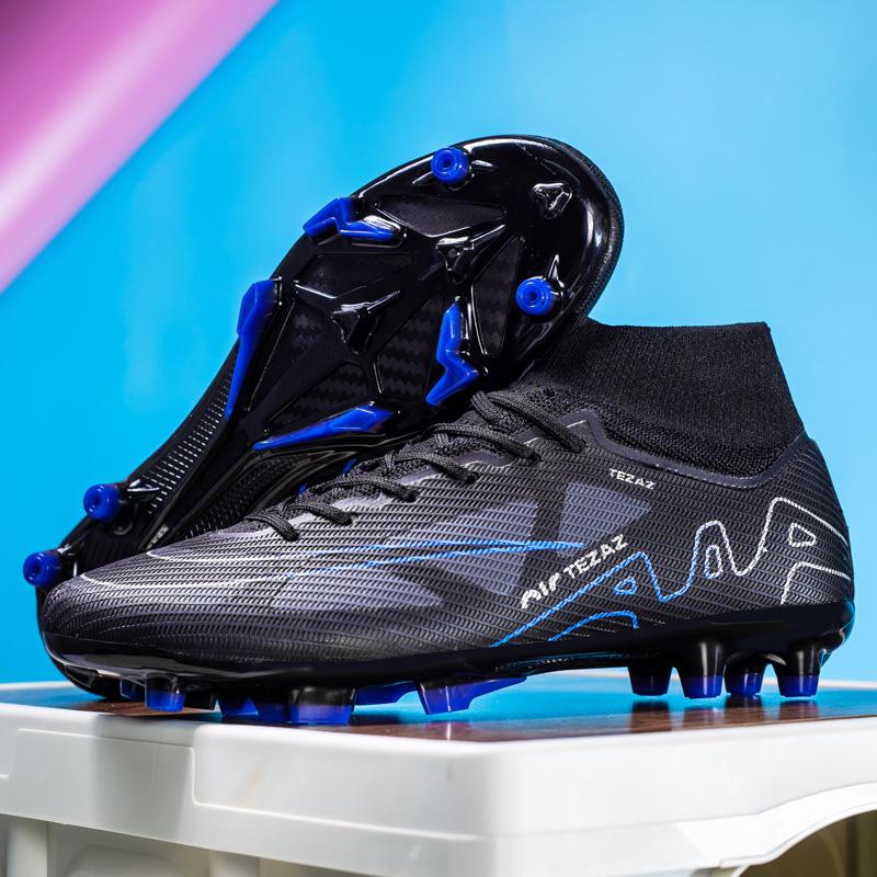 Football Shoes Men s Falcons High Top Spikes Broken Nails Students Teen Games Non-slip Sneakers 35
Football Shoes Men s Falcons High Top Spikes Broken Nails Students Teen Games Non-slip Sneakers 35