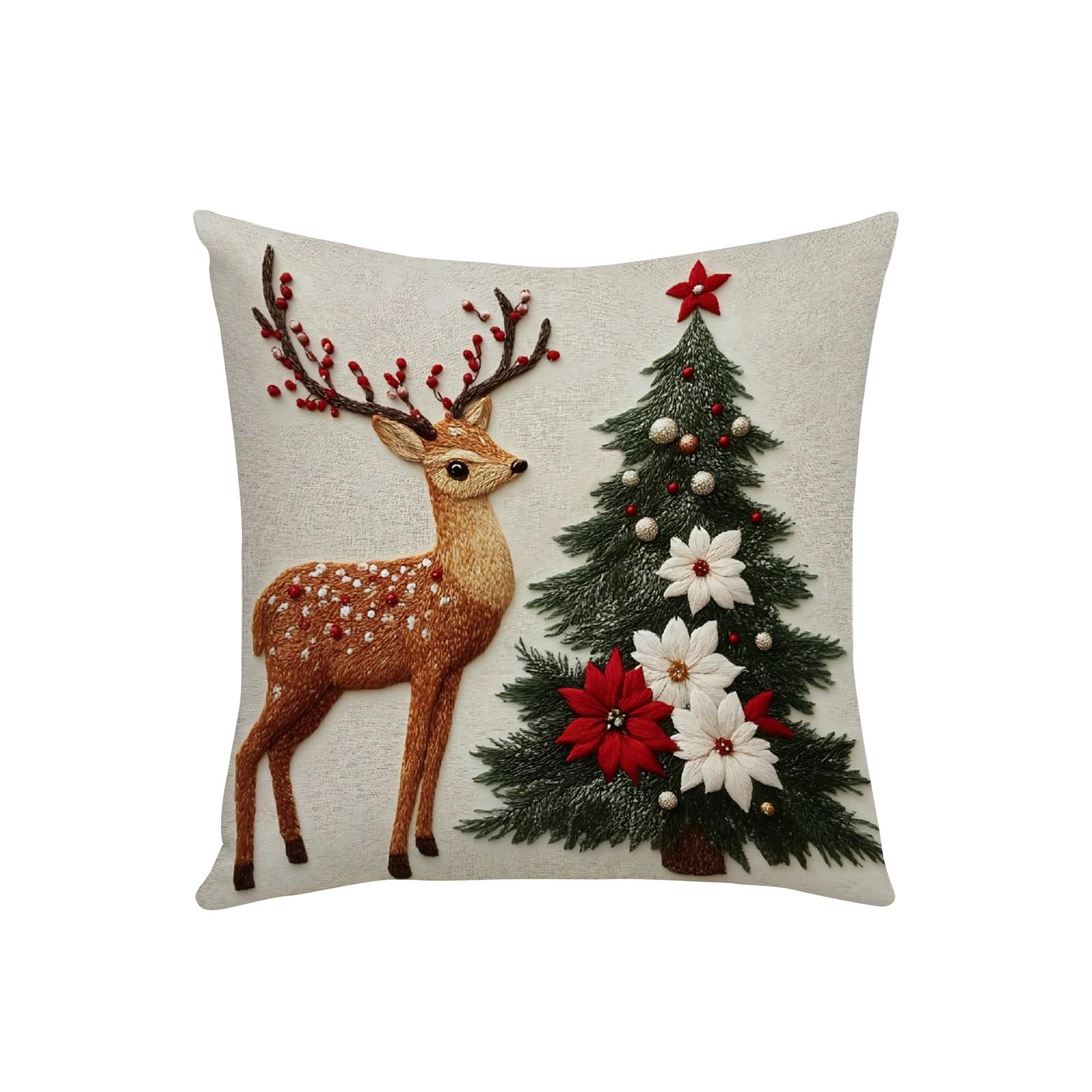 Christmas Series Pillowcase Christmas Holiday Atmosphere Decoration Living Room Sofa Cushion Printed Pillowcase Atmospheric Decorative Linen Pillow One Size
Christmas Series Pillowcase Christmas Holiday Atmosphere Decoration Living Room Sofa Cushion Printed Pillowcase Atmospheric Decorative Linen Pillow One Size