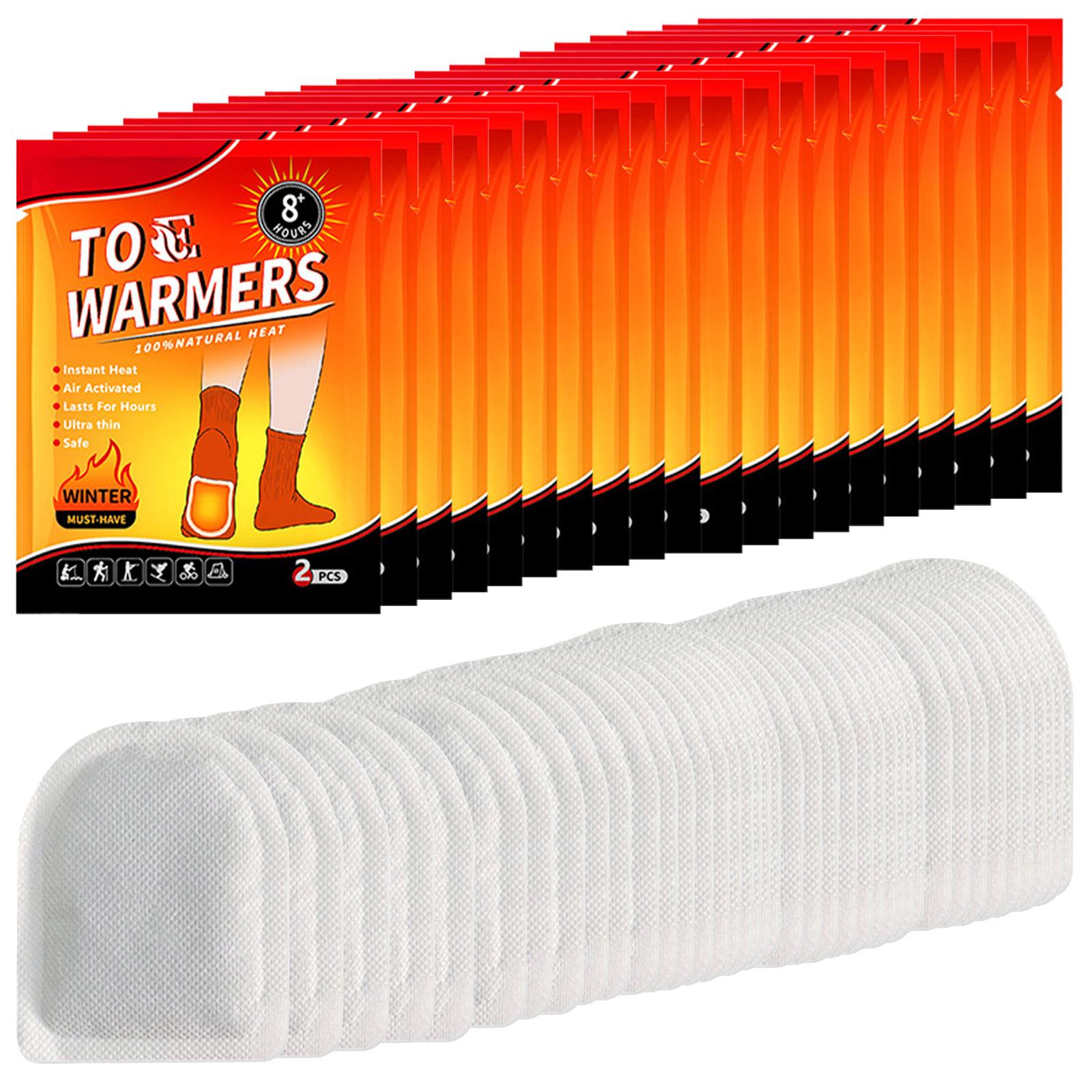 20 Pair Disposable Feet Warmers Up To 8 Hours of Heat Heat Pads Easily Apply with Adhesive for Outdoor Work Sports Activities
20 Pair Disposable Feet Warmers Up To 8 Hours of Heat Heat Pads Easily Apply with Adhesive for Outdoor Work Sports Activities