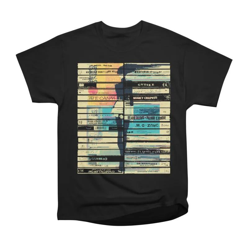 Men Casual Shirts Short Sleeves SOUNDS OF 90S Black Tees Oversized T-shirts XXXL чорний
Men Casual Shirts Short Sleeves SOUNDS OF 90S Black Tees Oversized T-shirts XXXL чорний